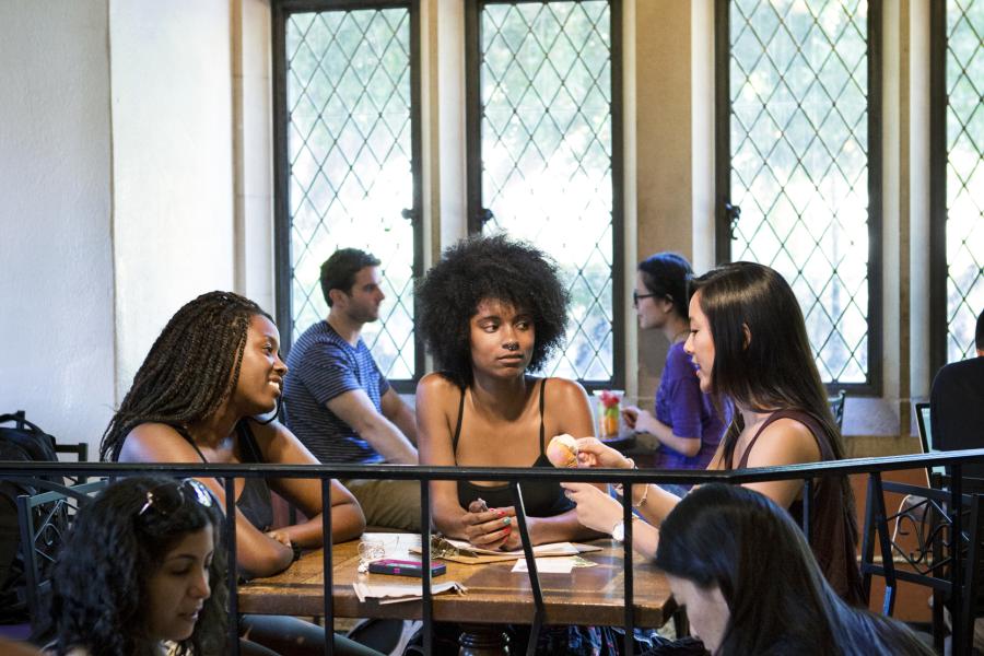 Students Studying